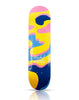 ANDY WARHOL x WESC 'Conspiracy' (2015) Skateboard Deck (pink/yellow)