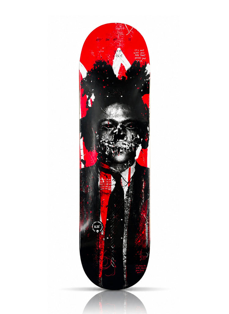 ATTAK x Zero Skateboards '27 Club: Basquiat' (2022) Skateboard Deck