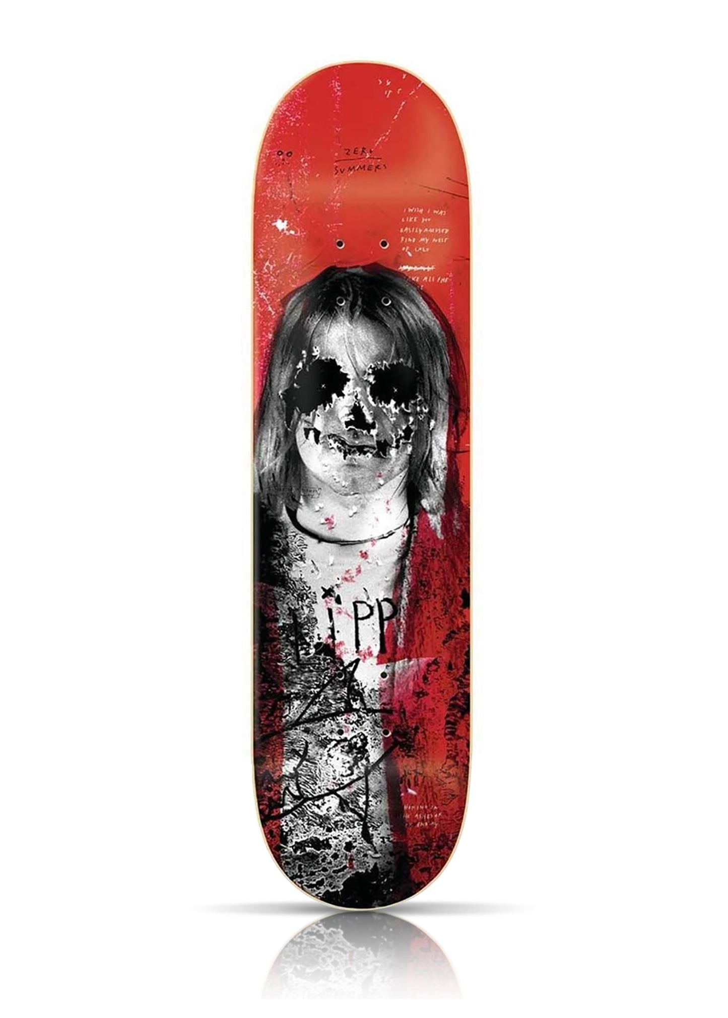 ATTAK x Zero Skateboards 'The 27 Club' (2022) Polyptych Skateboard Deck Set