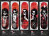 ATTAK x Zero Skateboards 'The 27 Club' (2022) Polyptych Skateboard Deck Set