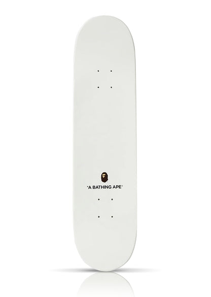 BAPE x BannedLA 'Space Camo' (2021) Skateboard Deck (white)