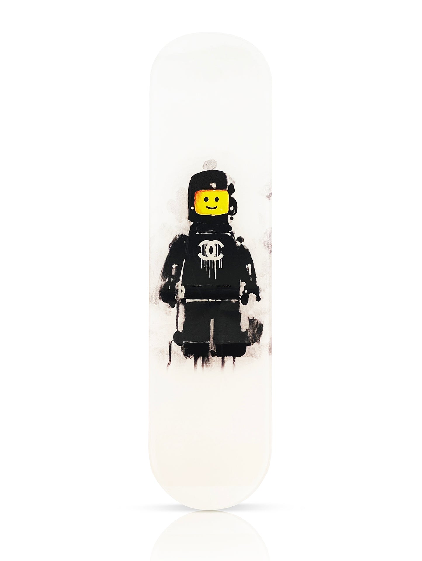 BRUNO 'Chanel Lego Man' (2020) Acrylic Skateboard Deck