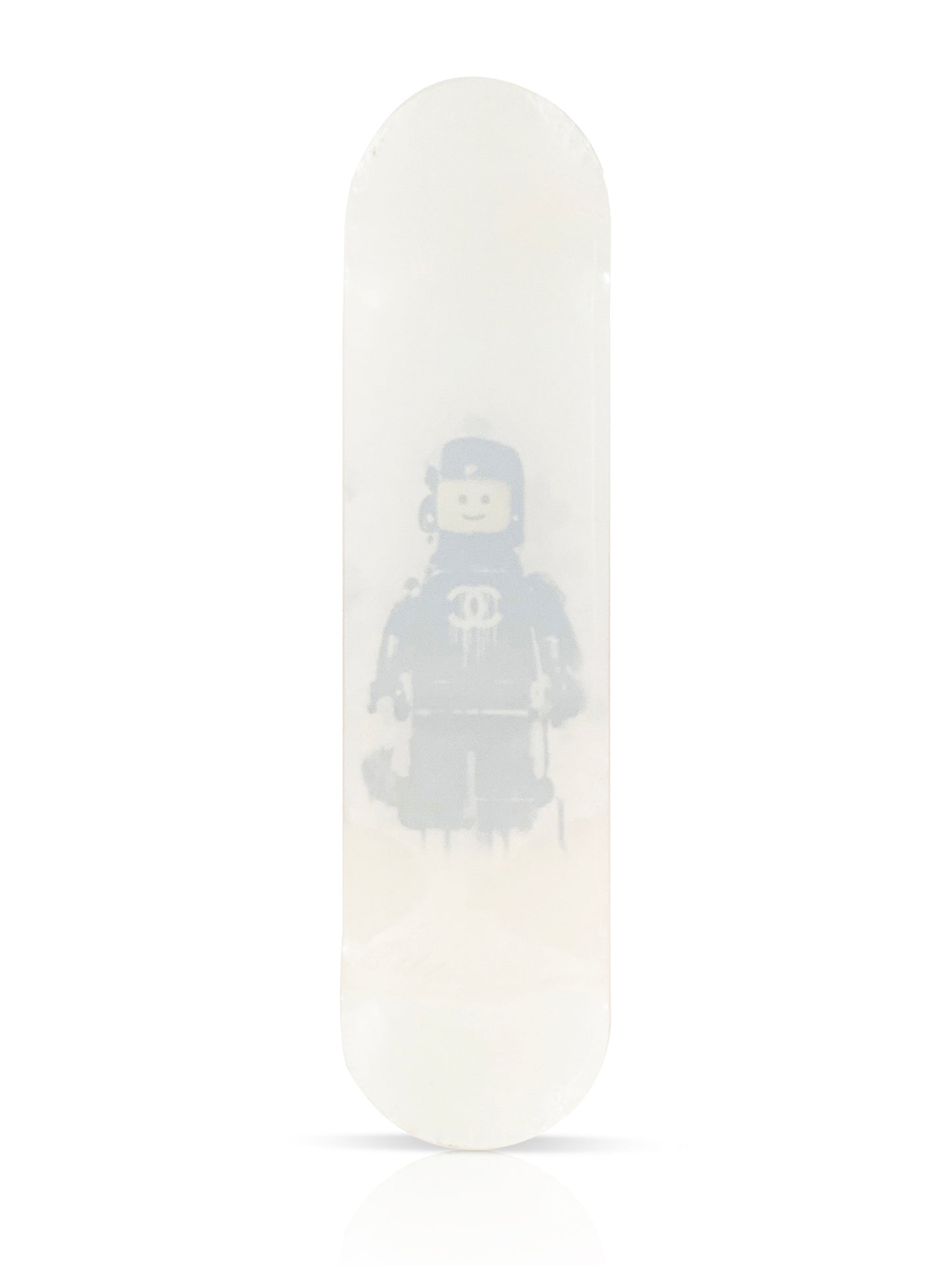 BRUNO 'Chanel Lego Man' (2020) Acrylic Skateboard Deck