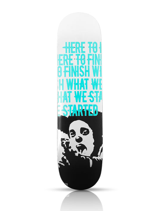 BANKSY x Clown Skateboards 'Manifesto' (2020) Skateboard Deck (blue)