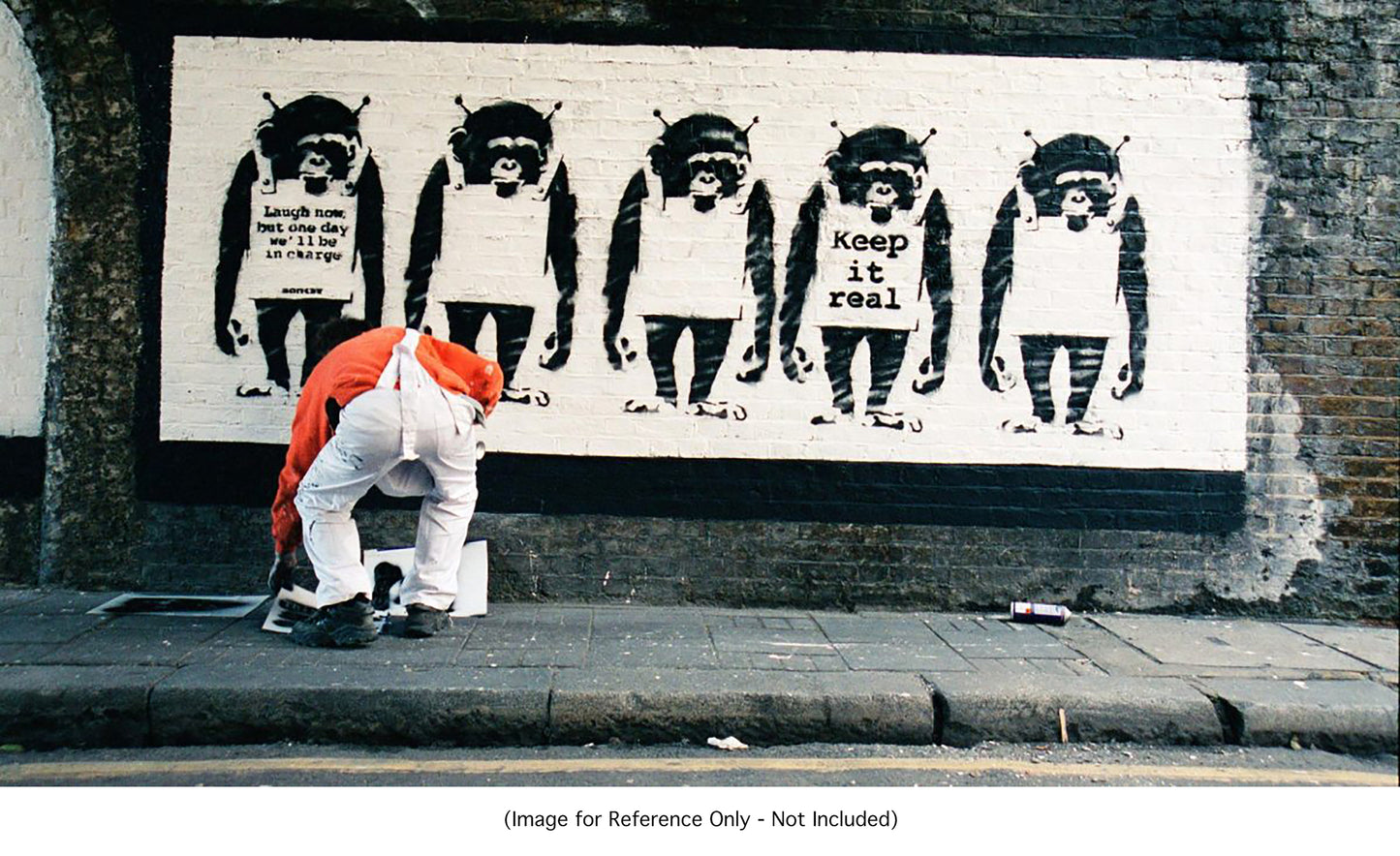 BANKSY (after) x MOCO 'Keep it Real' (2020) Skateboard Deck