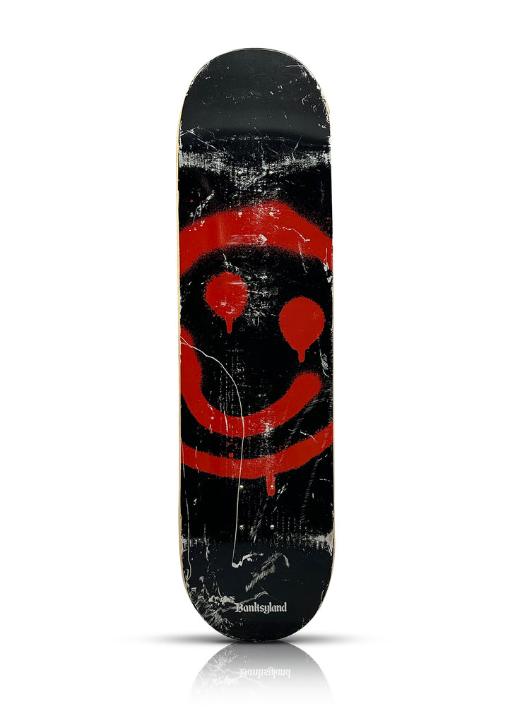 BANKSY x BanksyLand 'Smiley' (2023) Skateboard Deck