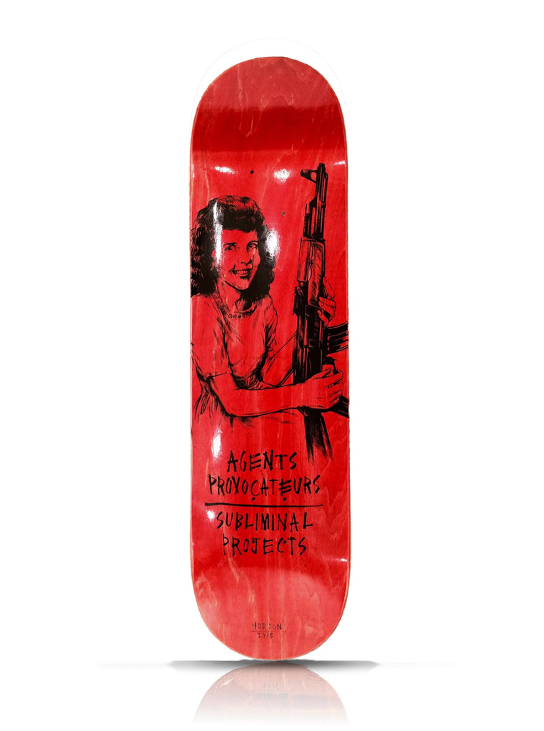 BEN HORTON 'Agents Provocateurs' (2015) Skateboard Deck