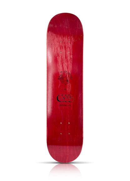 COPE2 x SK8 of the ART 'Quad Tag' (2023) Original Quadriptych Skateboard Deck Set