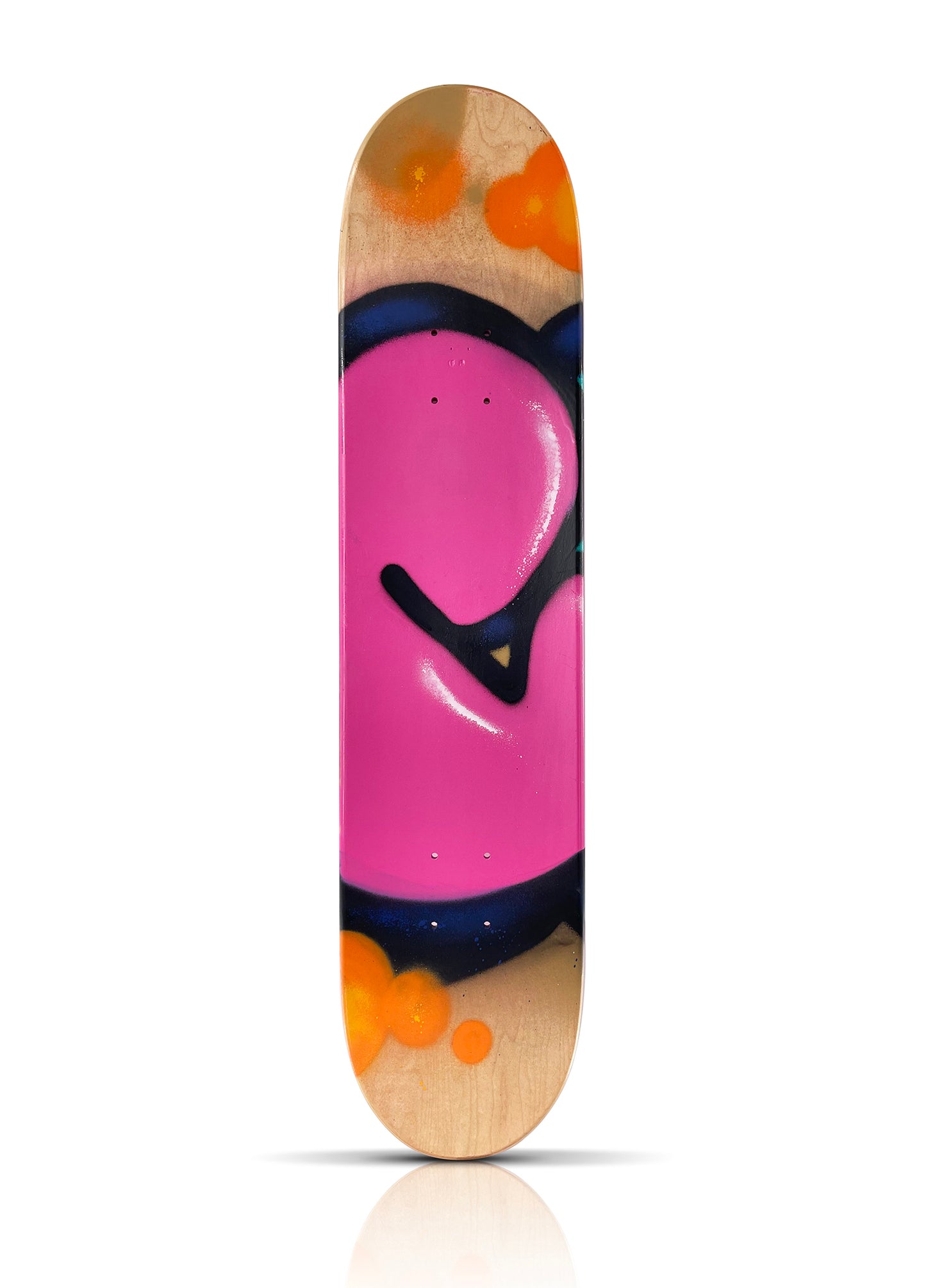 COPE2 x SK8 of the ART 'Quad Tag' (2023) Original Quadriptych Skateboard Deck Set