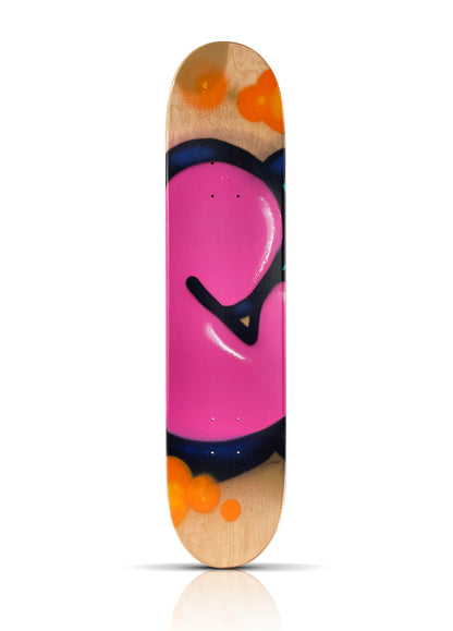 COPE2 x SK8 of the ART 'Quad Tag' (2023) Original Quadriptych Skateboard Deck Set