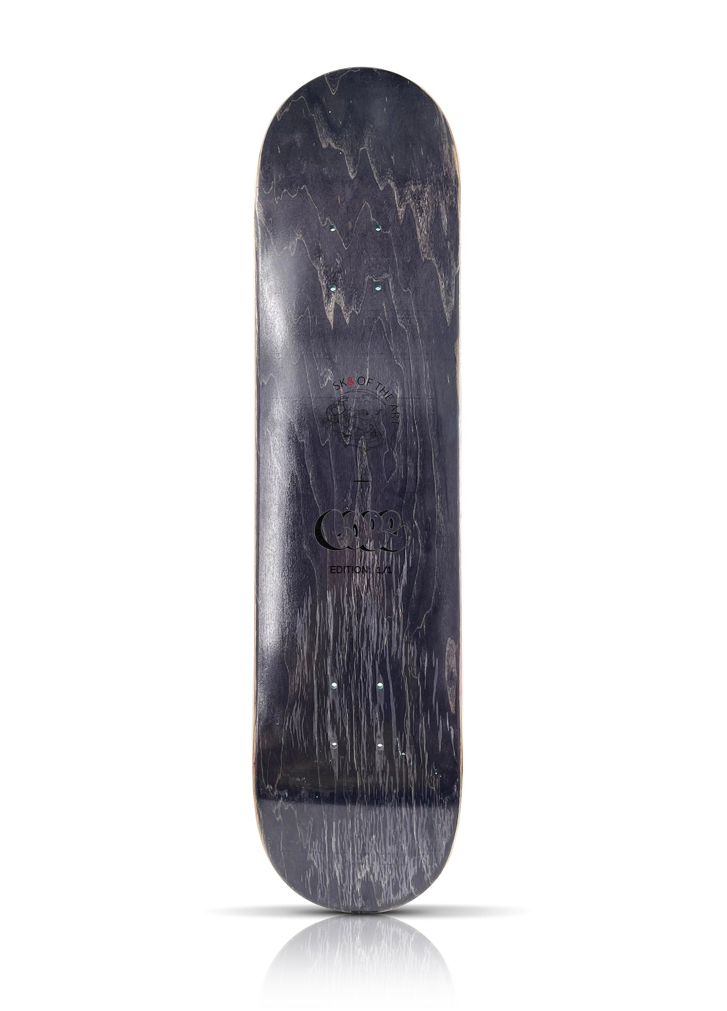 COPE2 x SK8 of the ART 'Quad Tag' (2023) Original Quadriptych Skateboard Deck Set