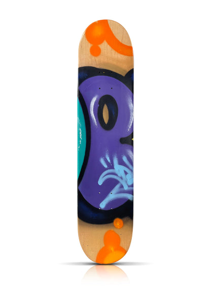 COPE2 x SK8 of the ART 'Quad Tag' (2023) Original Quadriptych Skateboard Deck Set