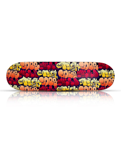 COPE2 x TLOKS x THERD 'Multi-Tags' (2024) Skateboard Deck
