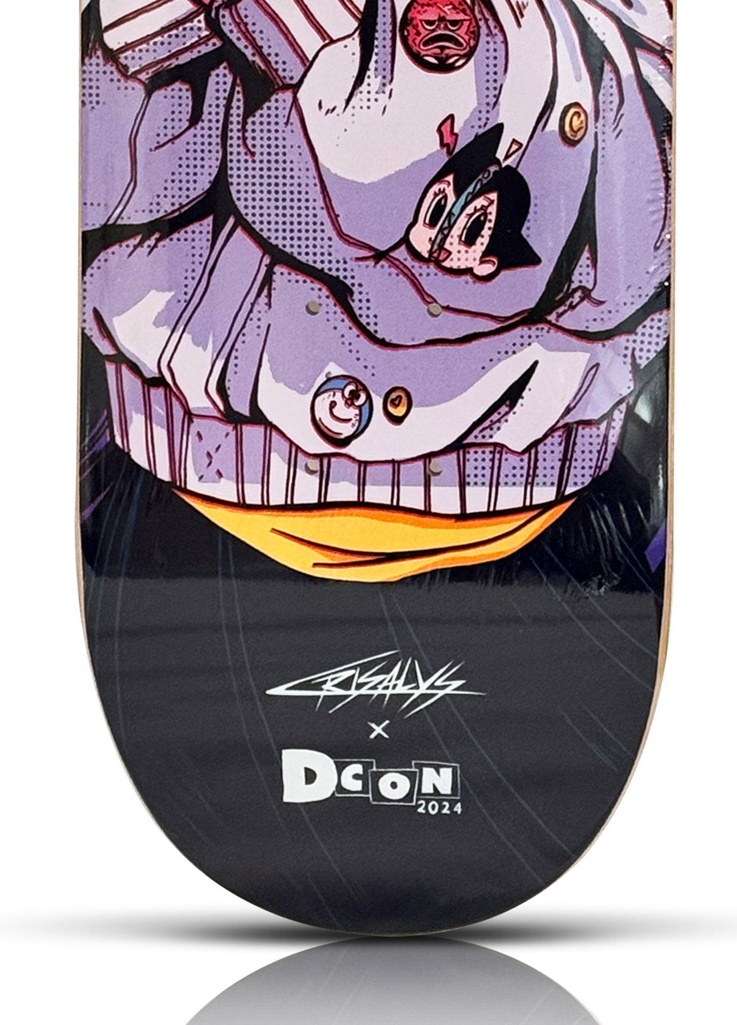 CRISALYS x 3D Retro 'Vinyl Mary' (2024) Skateboard Deck