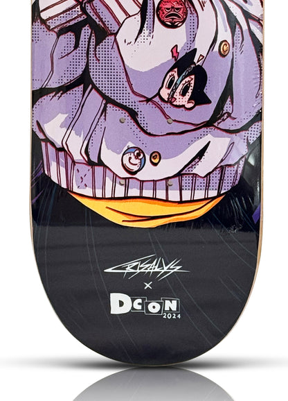 CRISALYS x 3D Retro 'Vinyl Mary' (2024) Skateboard Deck