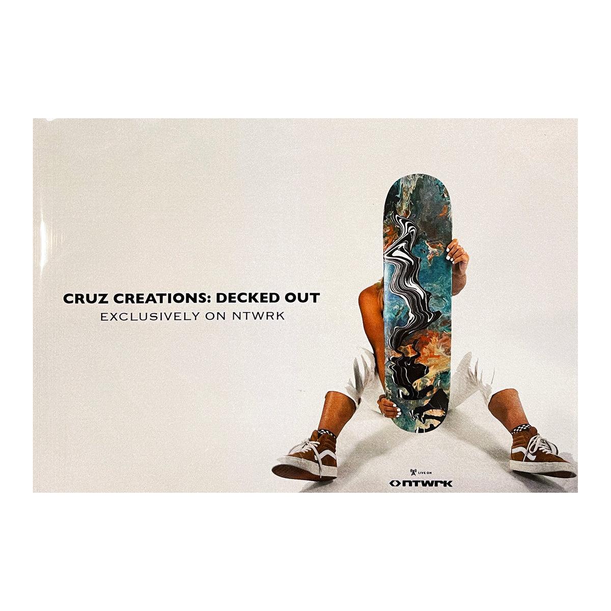 CRUZ CREATONS x NTWRK 'Decked Out' (2021) HPM Skateboard Deck