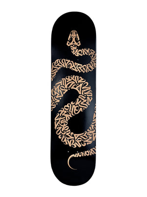 CRYPTIK 'Year of the Snake' (2025) Hand-Signed Skateboard Deck