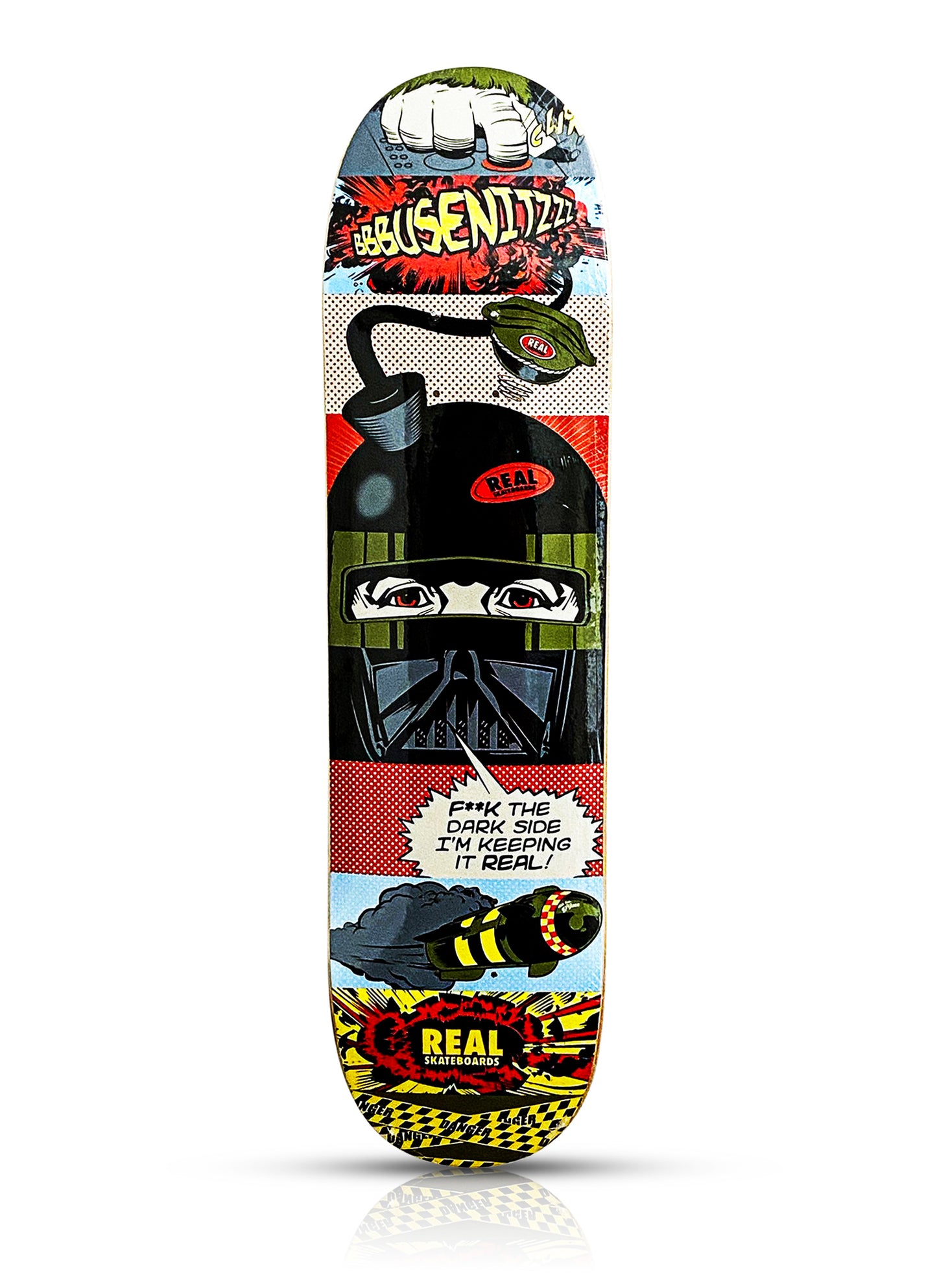 D*FACE 'D*Face x REAL Skateboards' (2010) Triptych Skateboard Deck Set