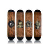 D*FACE x Enuff 'Polyptich Set' (2008) Skateboard Deck