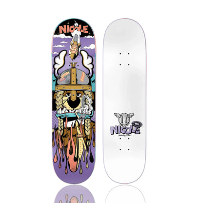 D*FACE 'D*Face x Real Skateboards 2' (2025) Triptych Skateboard Deck Set
