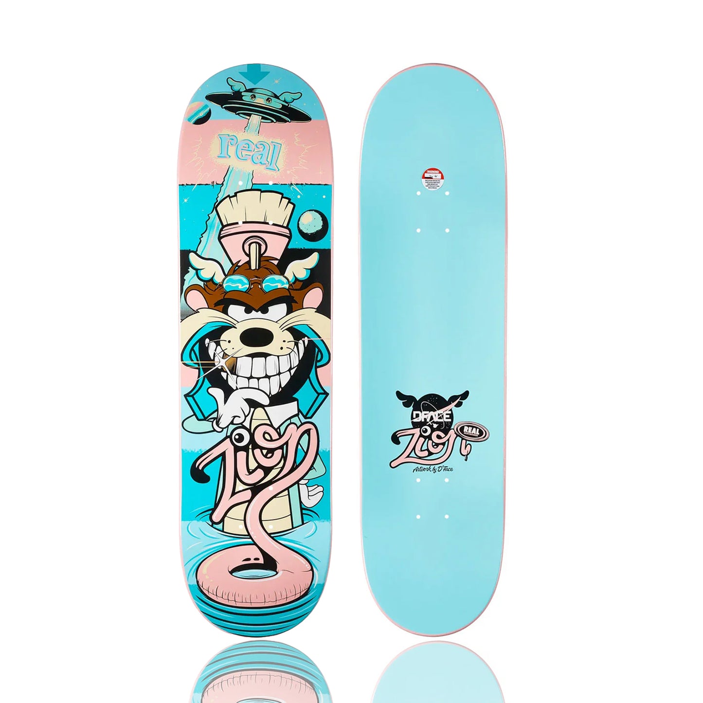 D*FACE 'D*Face x Real Skateboards 2' (2025) Triptych Skateboard Deck Set