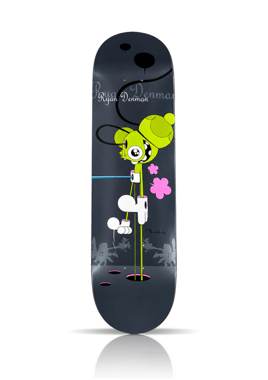 DALEK 'Spacemonkey: Monkey Stix' (2005) Skateboard Deck