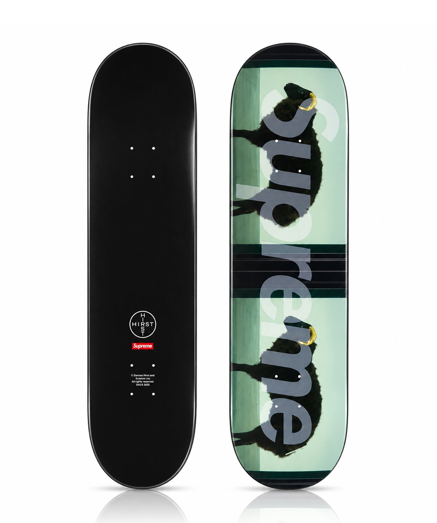 DAMIEN HIRST x SUPREME 'Sheep' (2025) Skateboard Deck