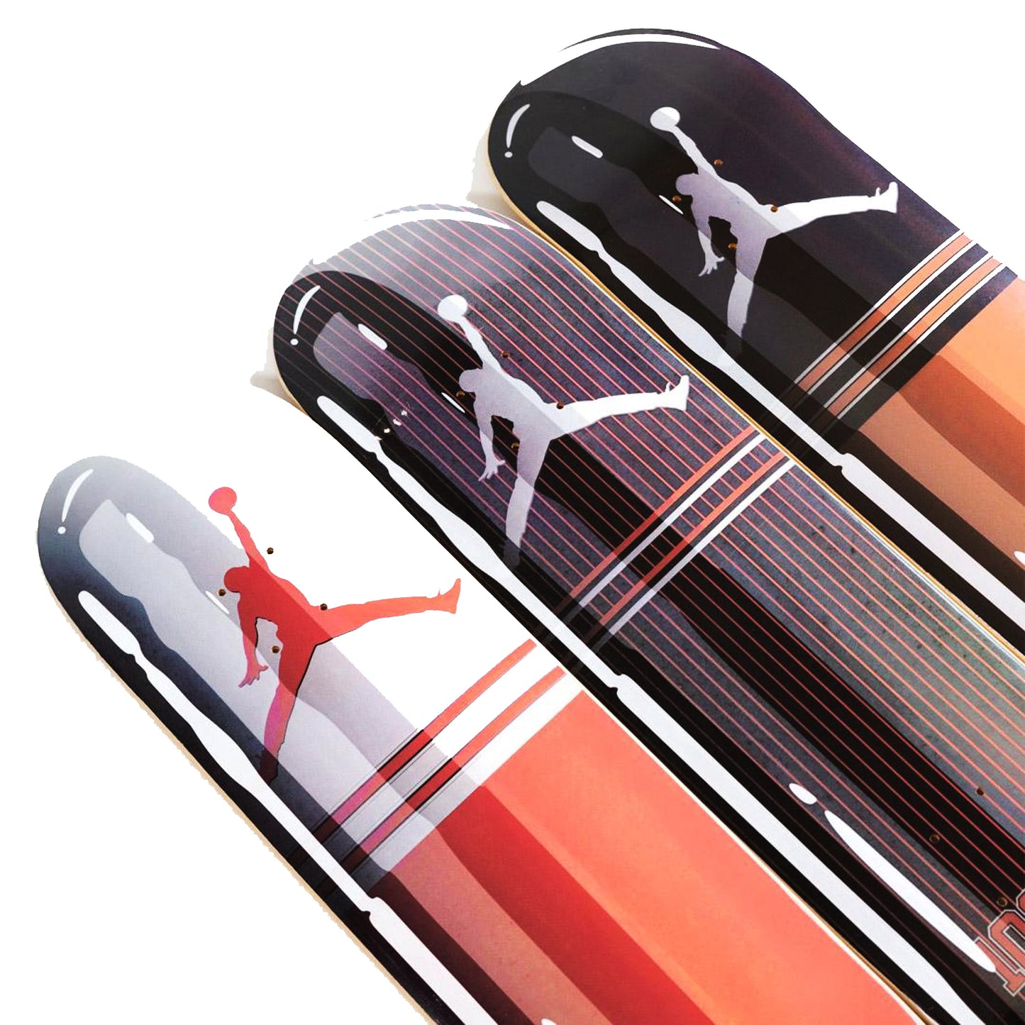 DENIAL x 1xRUN 'Air Jordan' (2021) Triptych Skateboard Deck Set