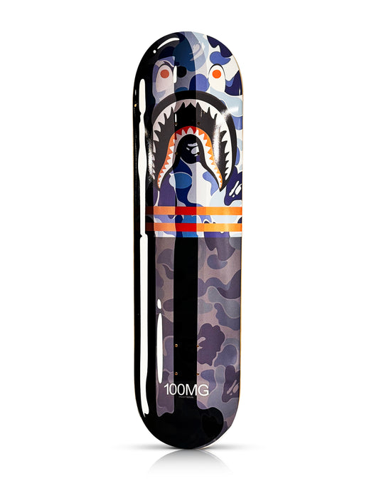 DENIAL x 1xRUN 'Luxury Pills BAPE II' (2024) Skateboard Deck