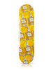 DENIAL x SK8 of the ART 'COVID No. 9' (2023) Skateboard Deck (jaune)