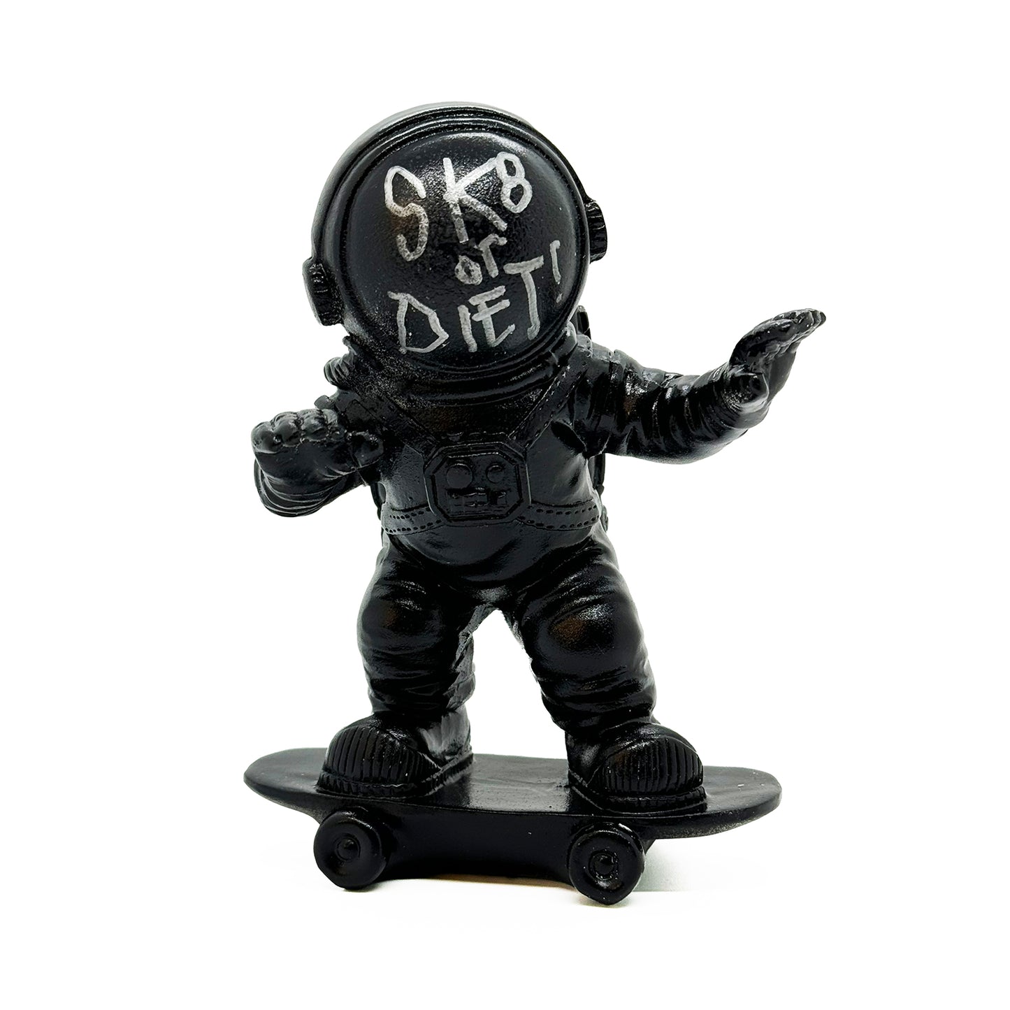 DENIAL 'Sk8 Astronaut: Sk8 or Diet' (2024) Hand-Painted Designer Art Figure