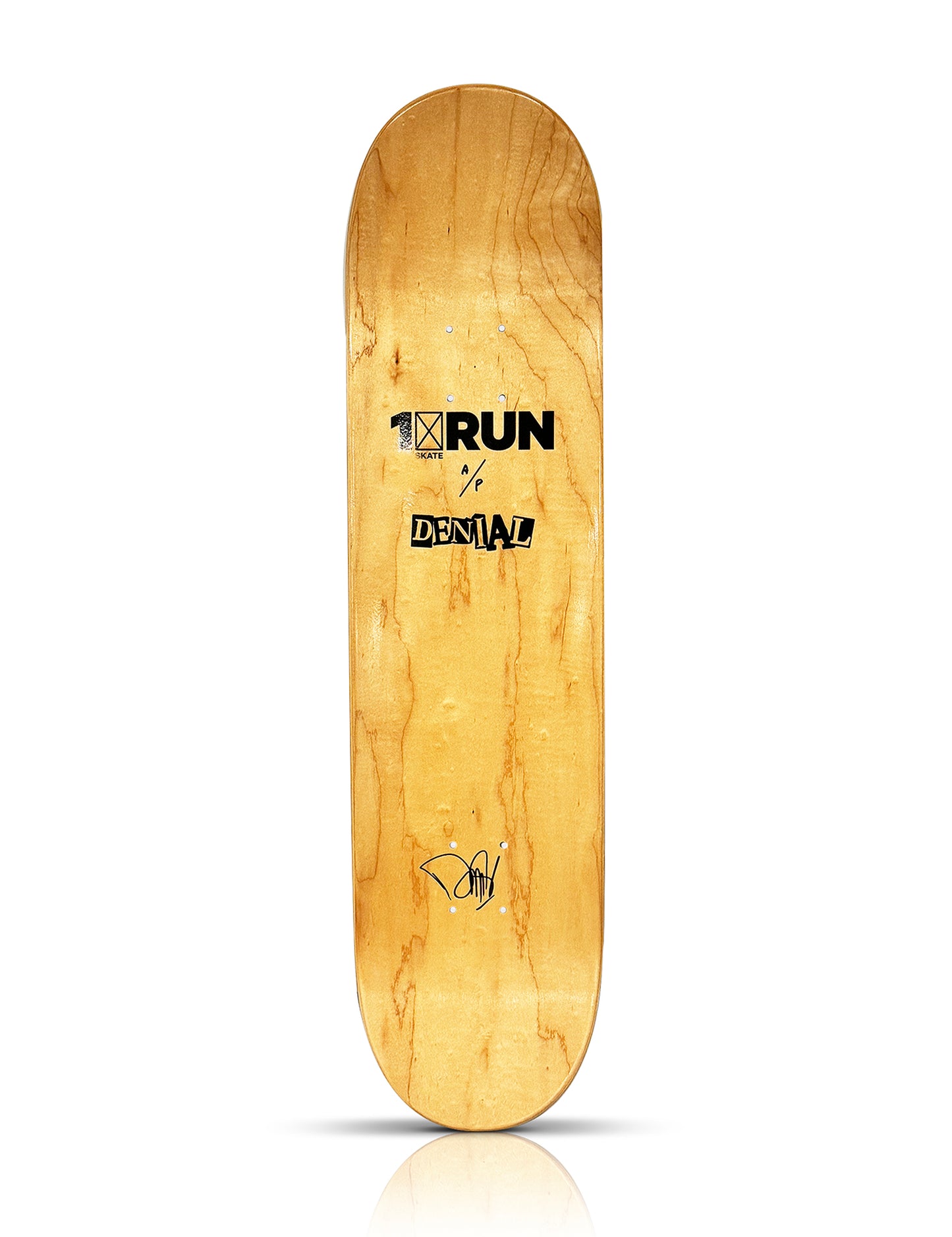 DENIAL x 1xRUN 'Supreme Vuitton Smashup Pill' (2022) AP Skateboard Deck (blue)