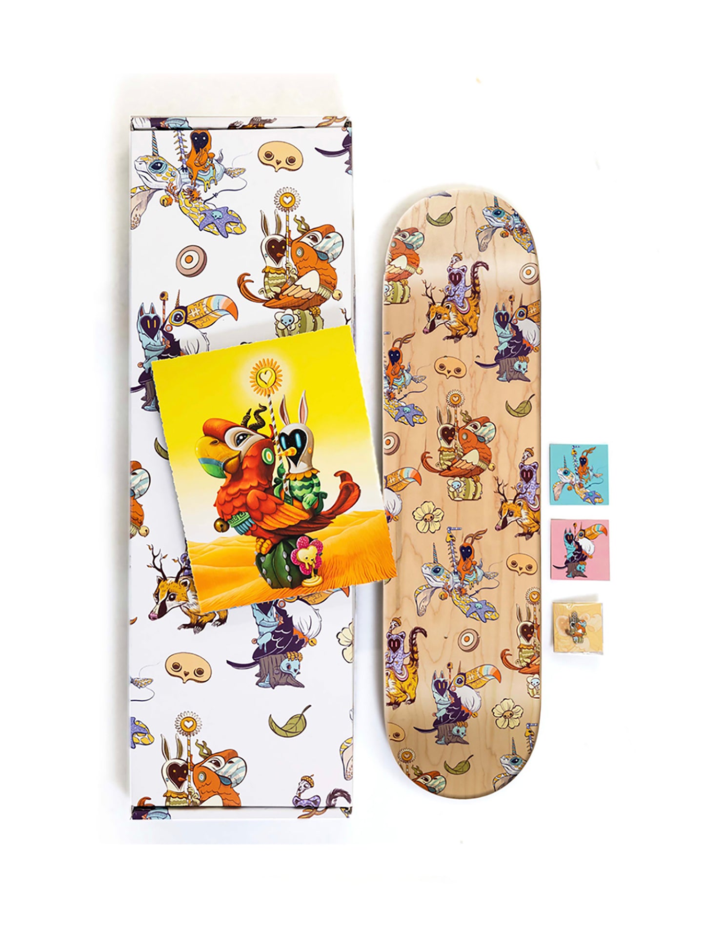 DULK 'The Gang' (2024) Skateboard Deck + Print Set