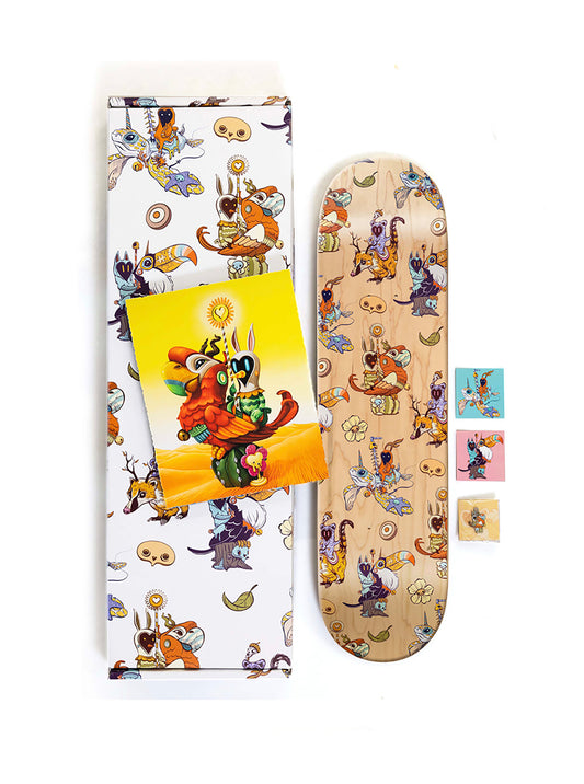 DULK 'The Gang' (2024) Skateboard Deck + Print Set