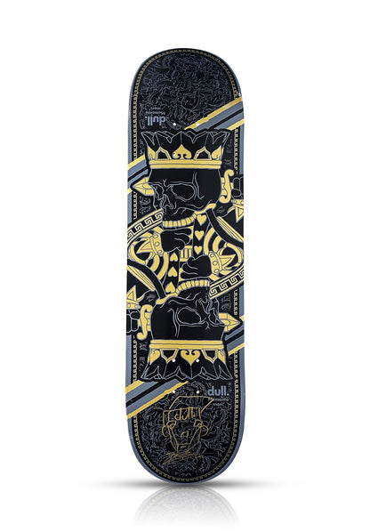 DULL. 'King Charles' (2019) Hand-Signed Skateboard Deck w/Sketch