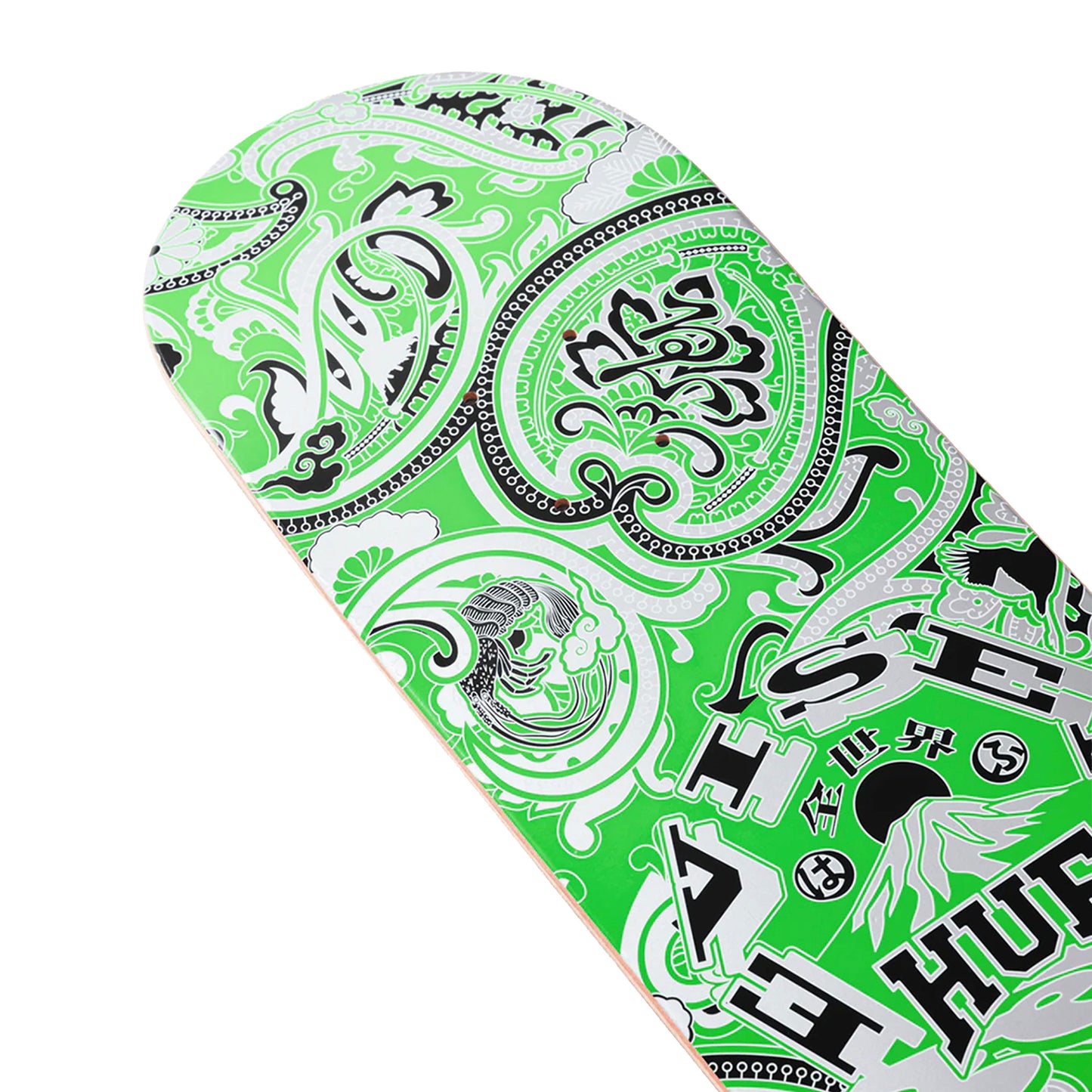 EVISEN x HUF 'Paisley Deck' (2025) Shaped Skateboard Deck