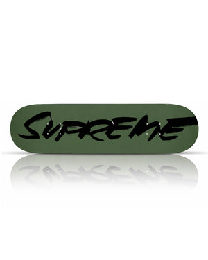 FUTURA x SUPREME 'Our Shit' (2025) Skateboard Deck (olive)
