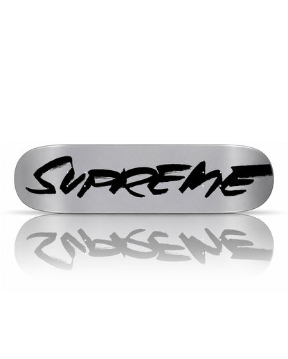 FUTURA x SUPREME 'Our Shit' (2025) Skateboard Deck (silver)