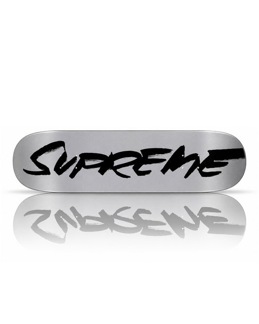 FUTURA x SUPREME 'Our Shit' (2025) Skateboard Deck (silver)