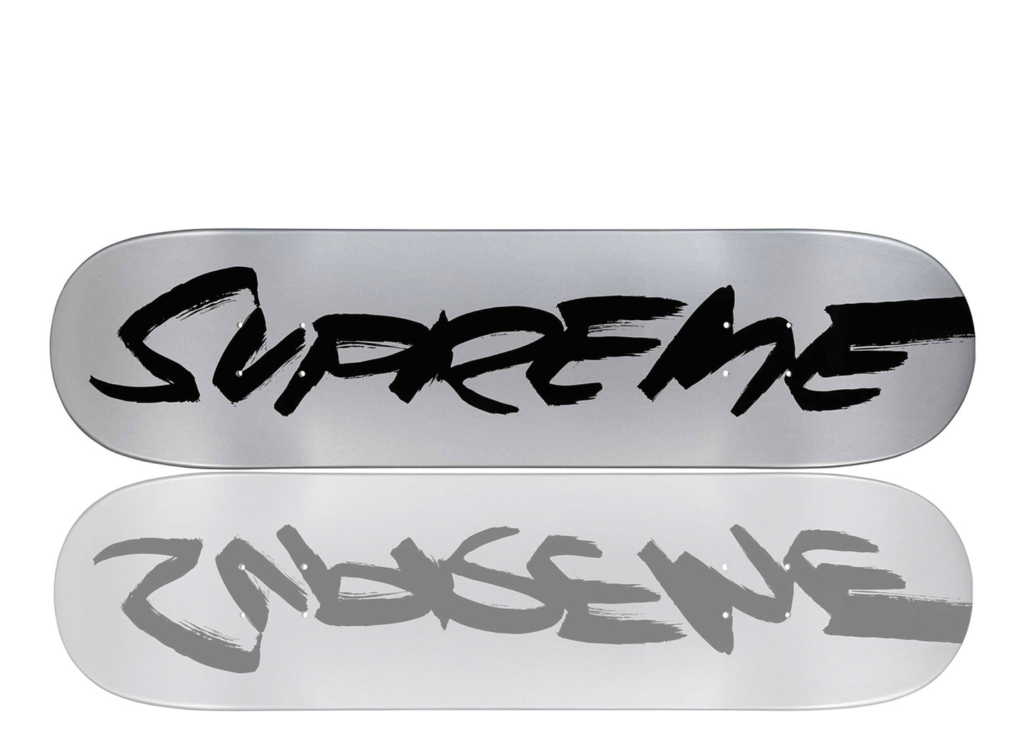 FUTURA x SUPREME 'Our Shit' (2025) Skateboard Deck (silver)