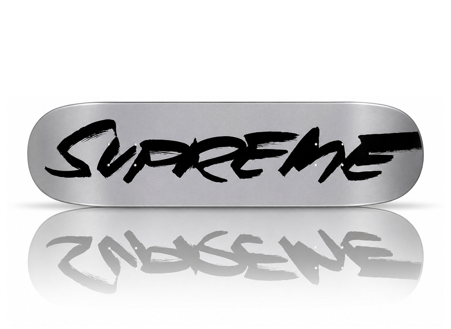 FUTURA x SUPREME 'Our Shit' (2025) Skateboard Deck (silver)