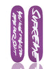 FUTURA x SUPREME 'Our Shit' (2025) Skateboard Deck (violet)
