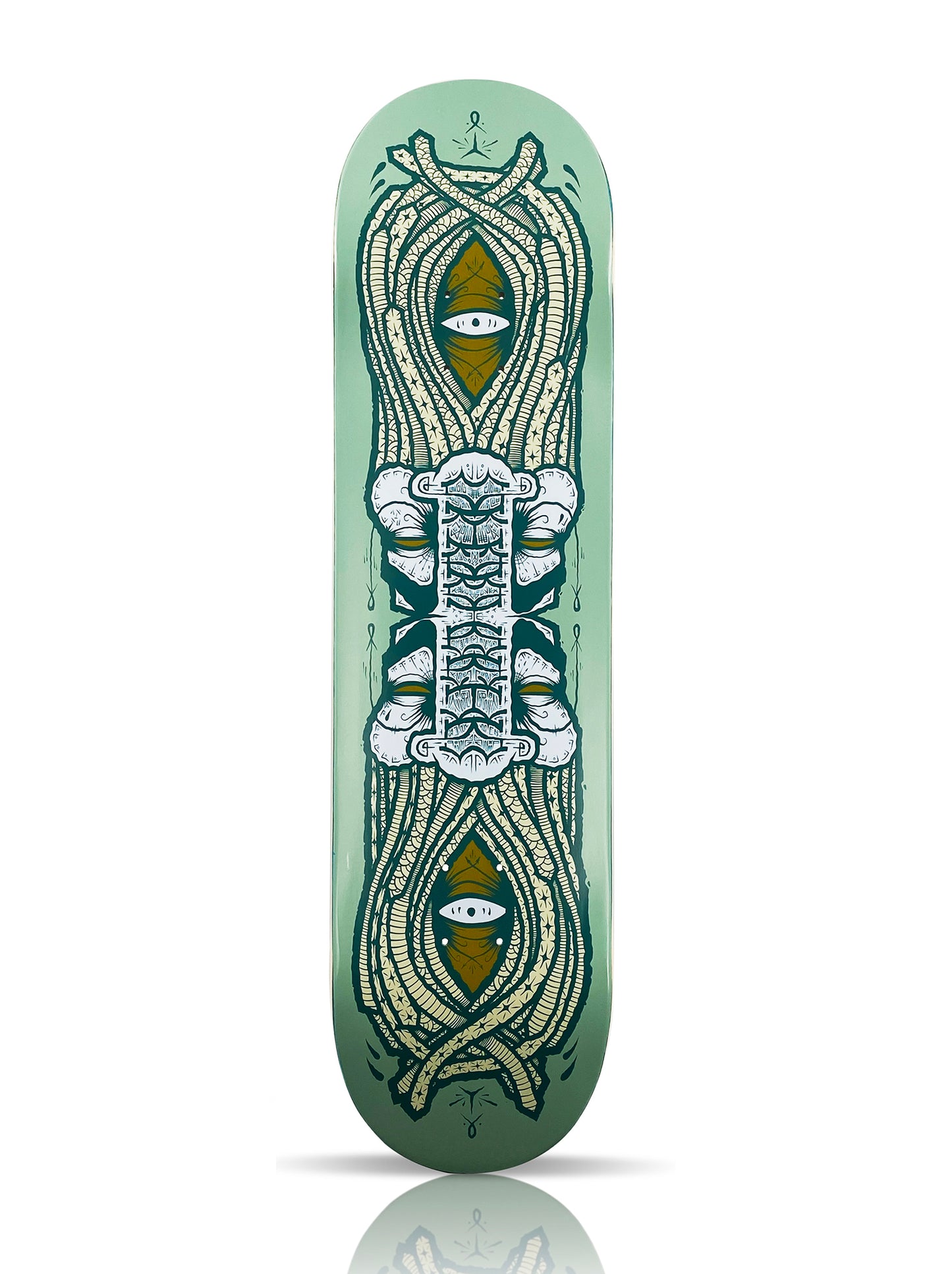 GATS 'Movement' (2021) Hand-Signed Skateboard Deck (green)