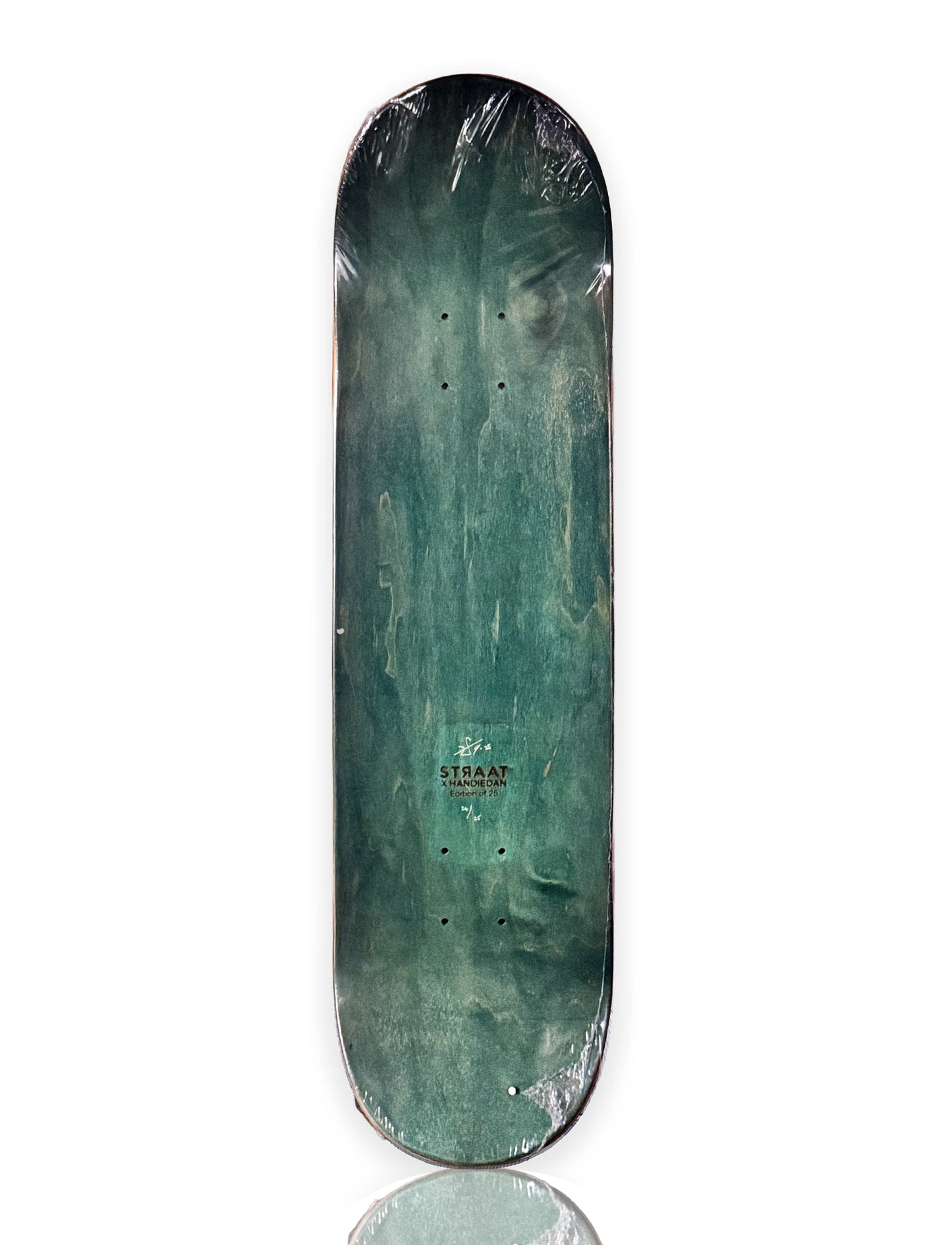 HANDIEDAN 'Heptade' (2025) Hand-Signed Skateboard Deck (blue)