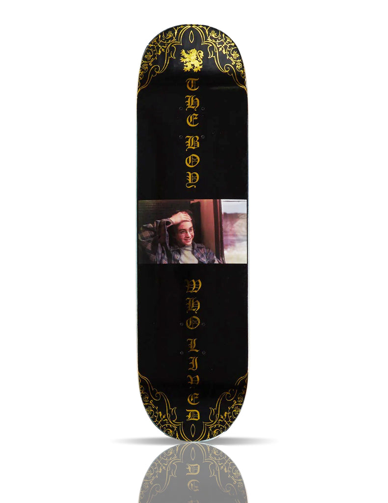 HARRY POTTER x Color Bars 'The Boy Who Lived' (2024) Skateboard Deck (gold)