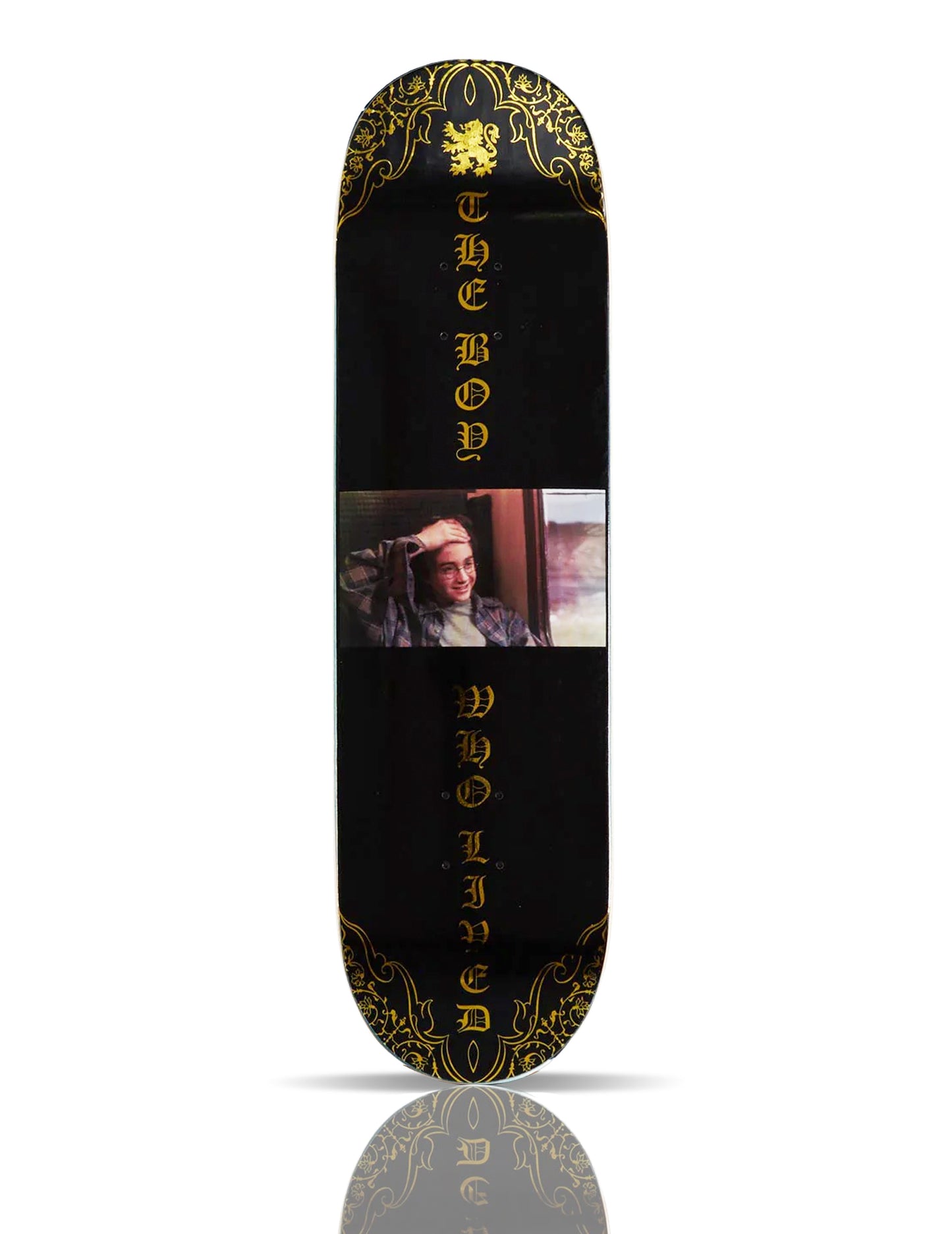 HARRY POTTER x Color Bars 'The Boy Who Lived' (2024) Skateboard Deck (gold)