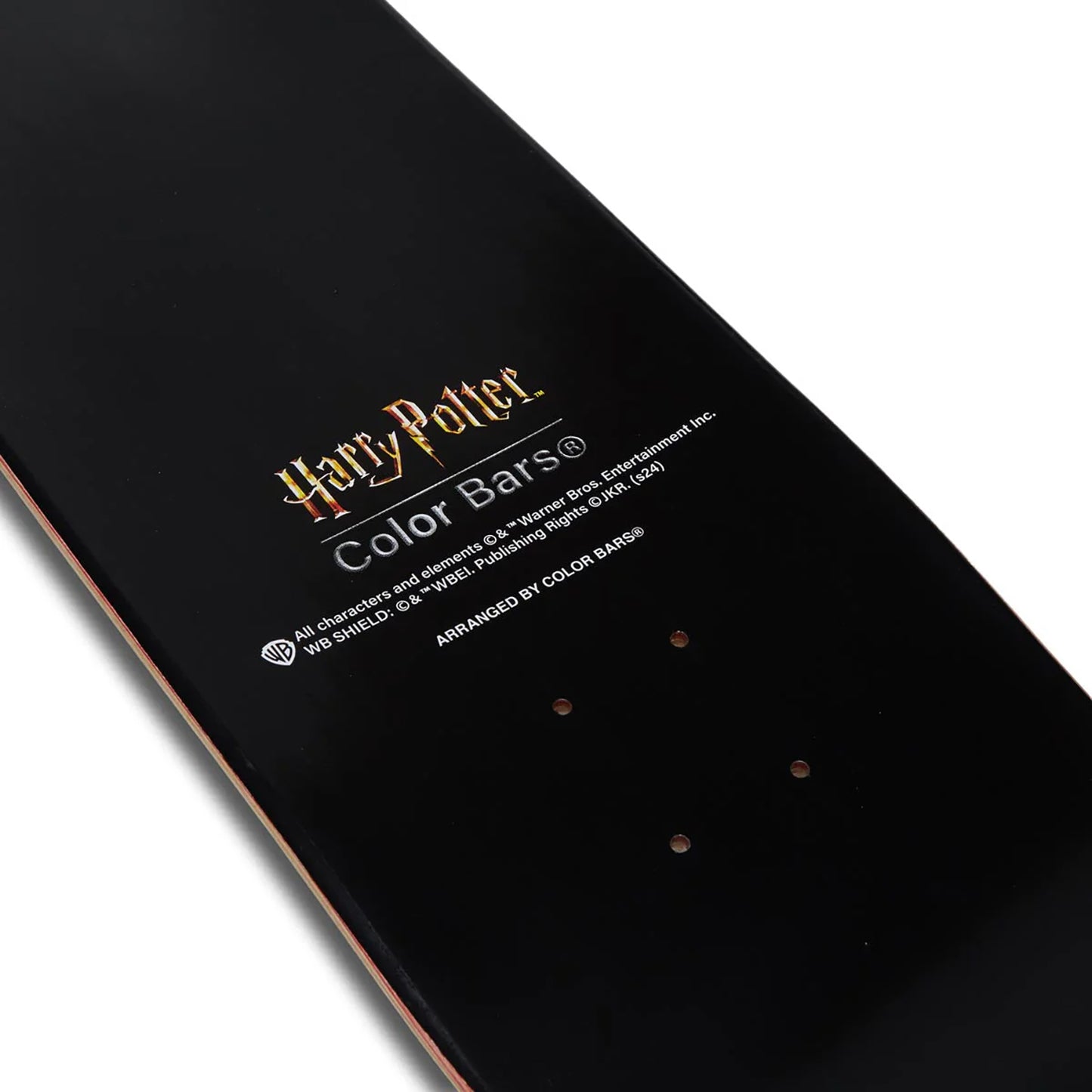 HARRY POTTER x Color Bars 'The Boy Who Lived' (2024) Skateboard Deck (gold)