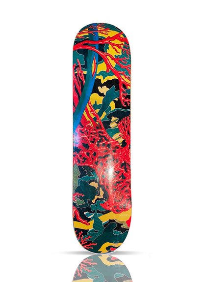 JAMES JEAN x The Hundreds 'Coral Bird' (2014) Skateboard Deck