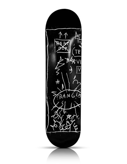 JEAN-MICHEL BASQUIAT 'Beat Bop' (2020) Triptych Skateboard Deck Set