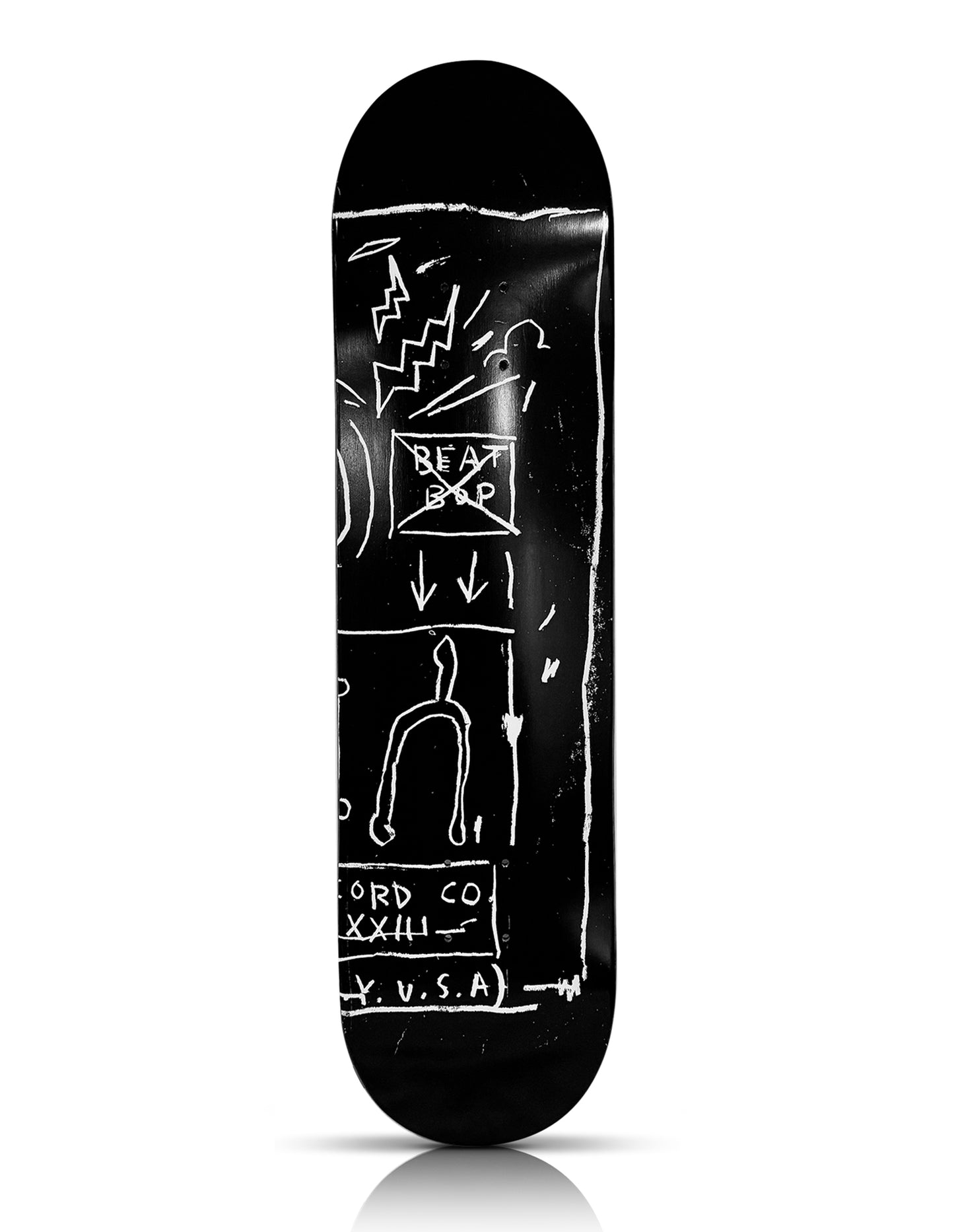 JEAN-MICHEL BASQUIAT 'Beat Bop' (2020) Triptych Skateboard Deck Set